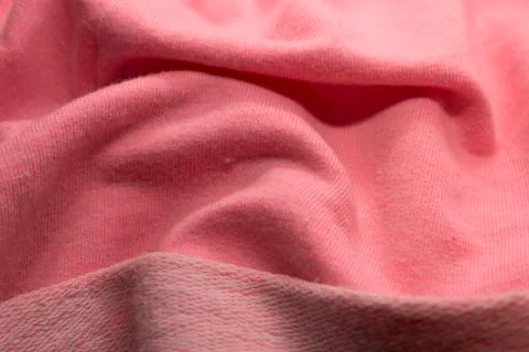 Pink fabric background Stock Photos