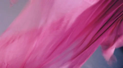Pink fabric blowing, waving 스톡 동영상 62178449