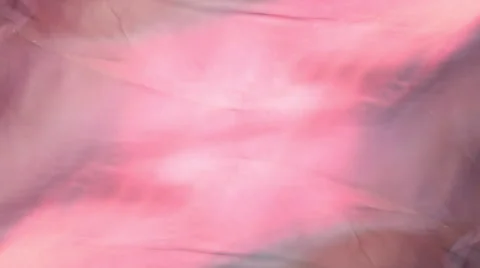 Pink fabric with fantasy modification flows Stock Footage 64535448