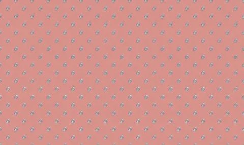 Pink fabric with small silver and gold dots pattern Иллюстрация