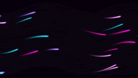 Pink falling code rain stream cyber loop Stock Footage 345943835