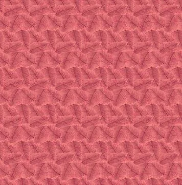 Pink feather pattern for wallpaper and background Stock Illustration