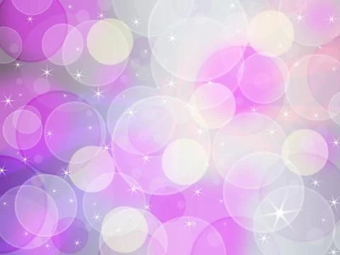 Pink festive background bokeh Stock Illustration