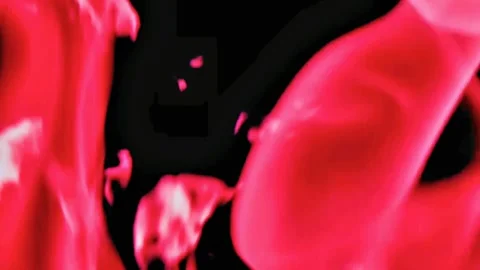 Pink flame animation Stock Footage 246146418