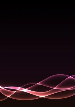 Pink flame curve layer abstract background Stock Illustration