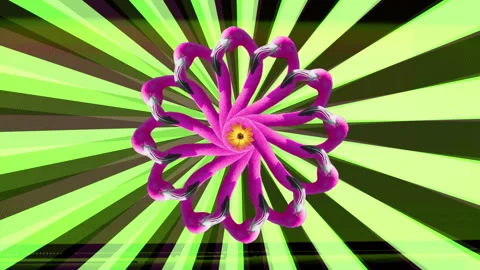 A pink flamingo abstract pattern Stock Footage 257573637