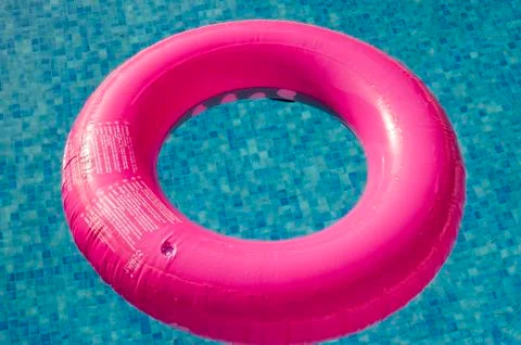 Pink float Foto stock