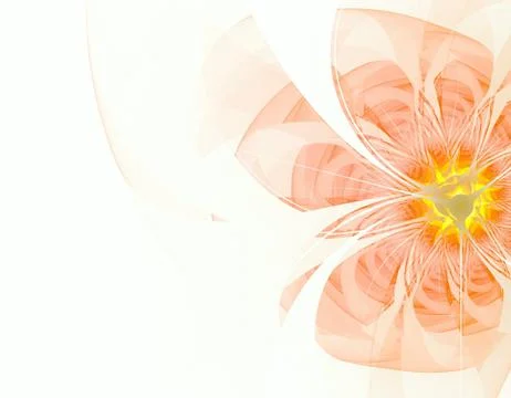 Pink floral background Stock Illustration