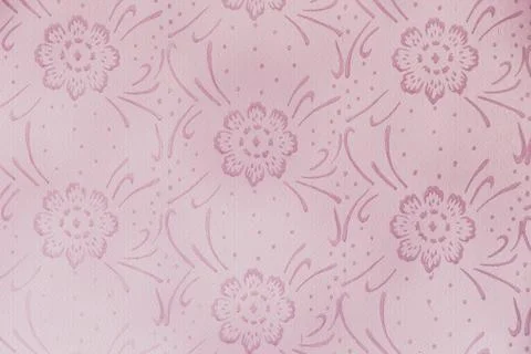 Pink Floral Pattern Background Stock Photos
