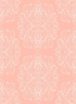 Pink floral pattern Stock Illustration