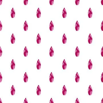 Pink floral petals pattern on white background 스톡 일러스트