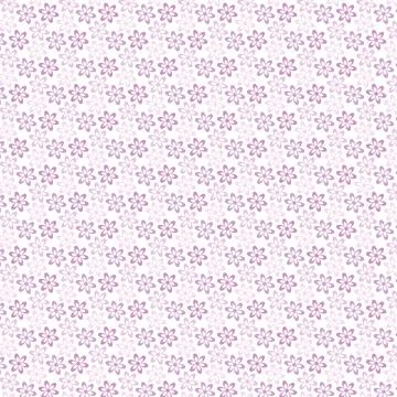Pink floral seamless pattern vector illustration Stock Illustration