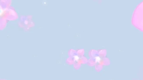Pink Flower Background Stock Footage 89957090