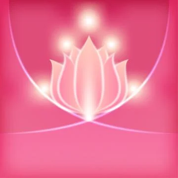 Pink flower blurred background Stock-Illustration