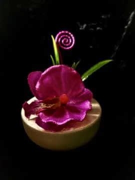 (Pink Flower Decor) Fotos de archivo
