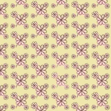Pink flower Stock Illustration