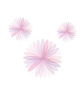 Pink flower pattern Stock Illustration