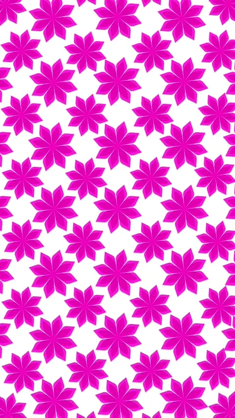 Pink flower screen Stock Footage 301374588