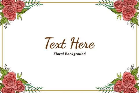 Pink Flowers Background Vector Illustrazione stock