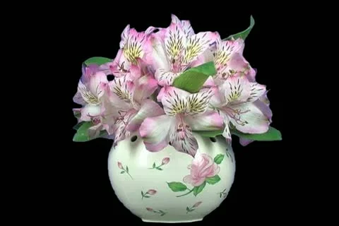 Pink flowers Video stock 18472615