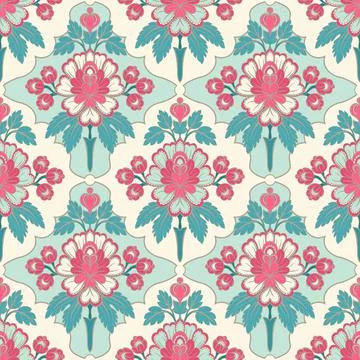 Pink flowers Stock Illustration