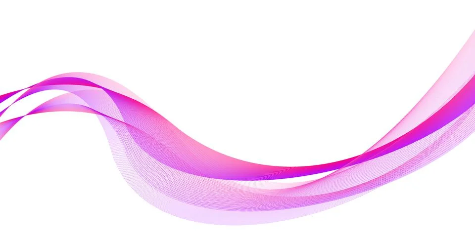Pink Flowing Wave Background for Elegant Creative Branding Illustrazione stock