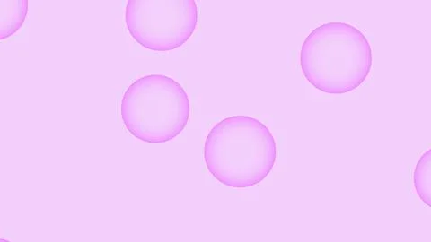 Pink Flying Bubbles Dance Across a Light Pink Backdrop, Creating an Airy an.. 스톡 일러스트