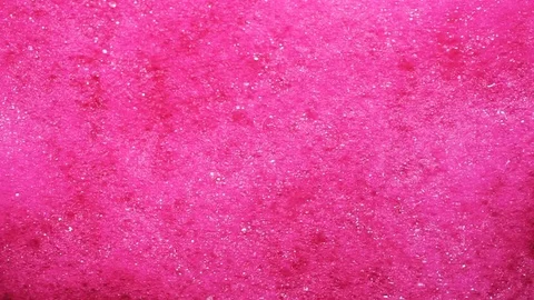 Pink foam. Abstract background Stock Footage 74909113