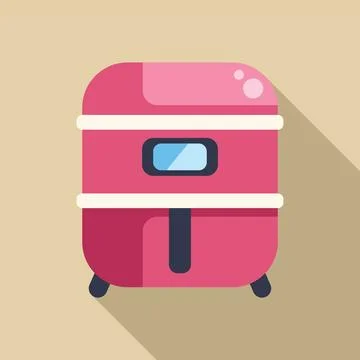 Pink food dehydrator machine for drying food preservation Stock Illustration