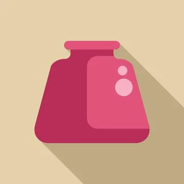 Pink food processor standing on kitchen countertop Stock Illustration