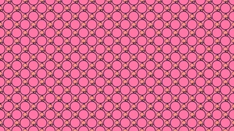 Pink fruit vaporwave halftone dot grid texture abstract video background Stock Footage 342238800