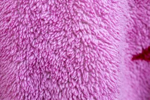 Pink fur fabric background texture Stock Photos