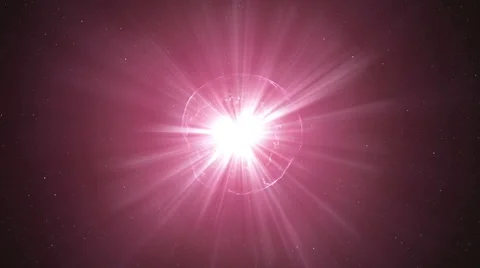 Pink galactic explosion 스톡 동영상 54707362