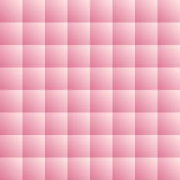 Pink geometric 3d cube pattern. Abstract background. Stock Illustration