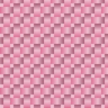 Pink geometric 3d pattern. Abstract background. Stock Illustration