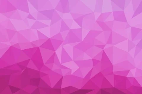 Pink geometric abstract background with polygon shapes Stock Illustration