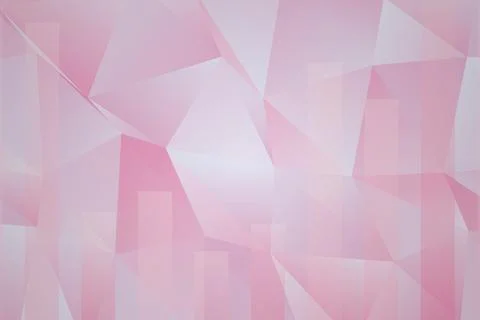 Pink geometric abstract pattern with soft shapes Stock Photos