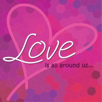 Pink geometric background. Stock Illustration