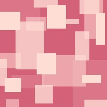Pink Geometric Block Pattern Abstract Background Stock Illustration