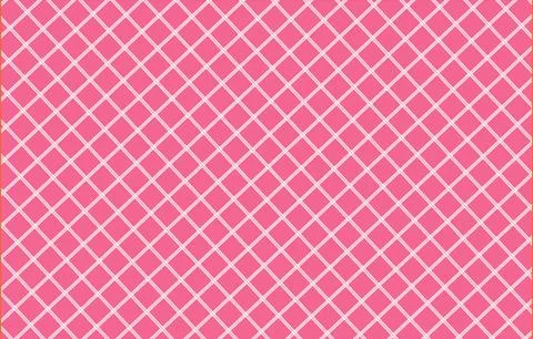 Pink Geometric Diamond Lattice Pattern Background Seamless Diagonal Grid Te.. Stock Illustration