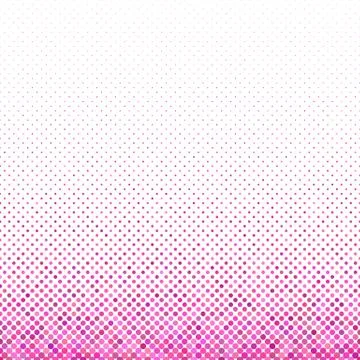 Pink geometric dot pattern background - vector design Illustrazione stock