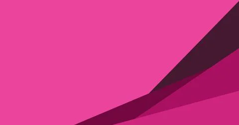 Pink geometric layers backdrop for art banner concept Stock Illustration