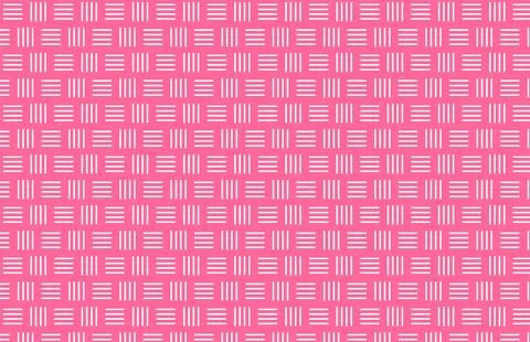 Pink Geometric Line Pattern Background Seamless Abstract Texture 스톡 일러스트