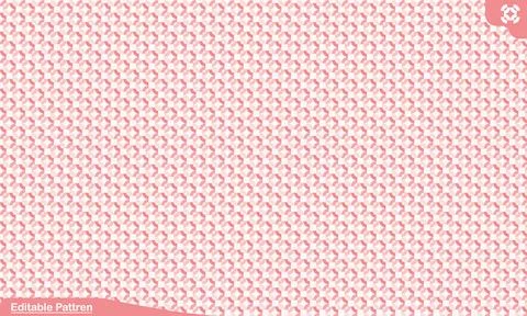 Pink geometric repeating background Stock Illustration