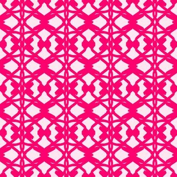Pink geometric seamless pattern background Stock Illustration