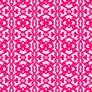 Pink geometric seamless pattern background Illustrazione stock