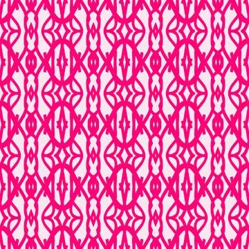 Pink geometric seamless pattern background イラスト素材