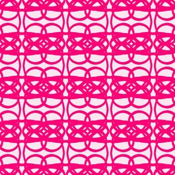 Pink geometric seamless pattern background Stock Illustration