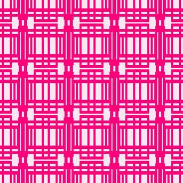 Pink geometric seamless pattern background Illustrazione stock
