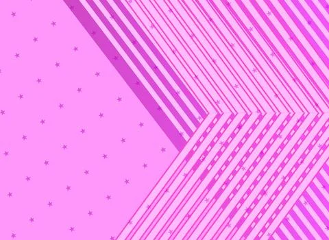 Pink Geometric Striped Background With Star Pattern and Abstract Diagonal D.. Stock Illustration